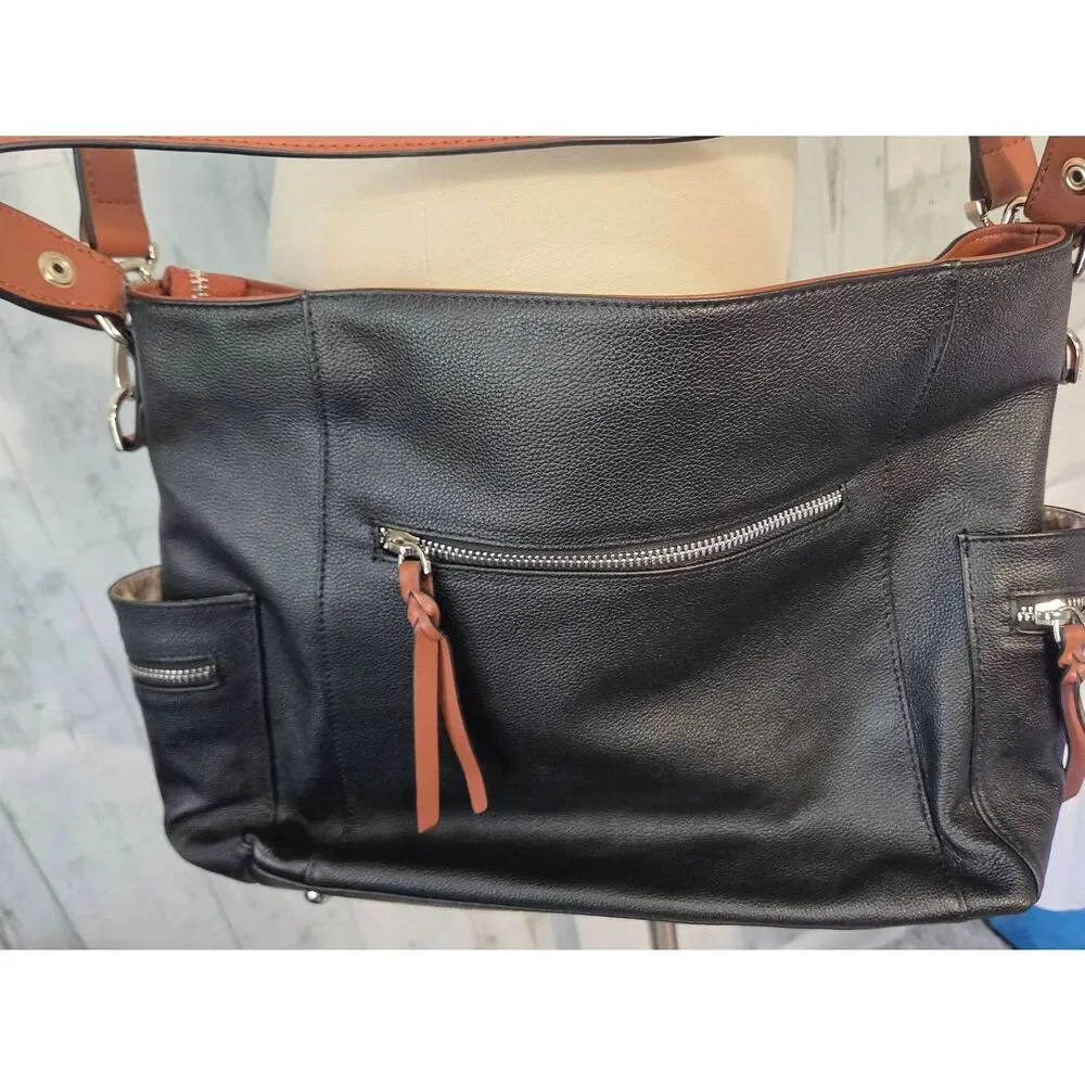 Bostanten Leather Kweli Multi-Function Convertible Hobo Shoulder Bag